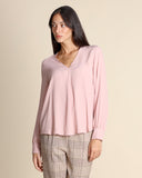 Blusa in misto seta