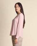 Blusa in misto seta
