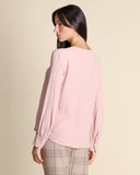 Blusa in misto seta