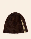 Cuffia in misto angora