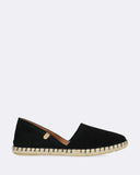 Espadrilles in pelle scamosciata