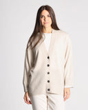 Maxi cardigan in cashmere