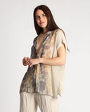 Camicia in crepe di viscosa