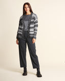 Cardigan in misto alpaca