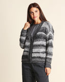 Cardigan in misto alpaca