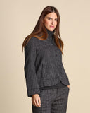 Giacca  spinata in misto lana