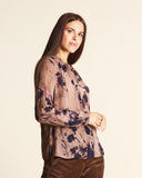 Camicia in georgette di viscosa