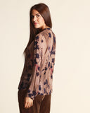 Camicia in georgette di viscosa