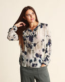 Camicia in georgette di viscosa