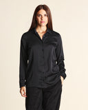 Camicia in satin di seta