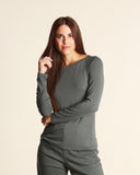 T shirt in jersey di modal