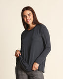 T shirt in jersey di modal