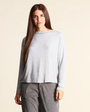 Maglia in modal, cachemire e cotone