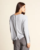 Maglia in modal, cachemire e cotone