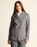 Giacca in velluto di cotone e viscosa