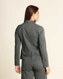 Giacca in lyocell,modal e cotone