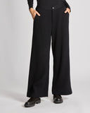 Pantaloni in lana e viscosa