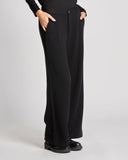 Pantaloni in lana e viscosa