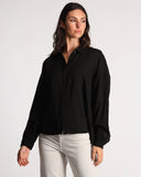 Camicia in viscosa, seta e cotone