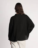 Camicia in viscosa, seta e cotone