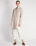 Camicia in seersucker di cotone