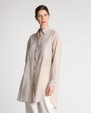 Camicia in seersucker di cotone