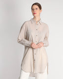 Camicia in seersucker di cotone