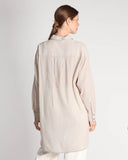 Camicia in seersucker di cotone