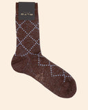 Calza corta in lurex