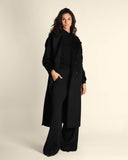 Cappotto in lana doppiopetto