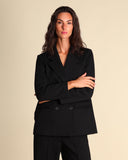 Giacca doppiopetto in jersey