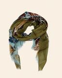 Stola in lana e seta