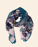 Stola in lana e seta