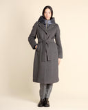 Cappotto imbottito in panno soft