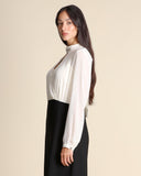 Abito in georgette e cady