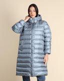 Piumino con cappuccio