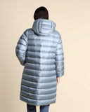 Piumino con cappuccio