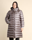 Piumino con cappuccio