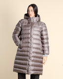 Piumino con cappuccio