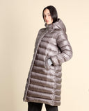 Piumino con cappuccio