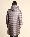 Piumino con cappuccio