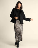 Gonna lunga in twill