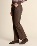 Pantaloni in bull di cotone e lyocell