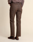 Pantaloni in bull di cotone e lyocell