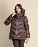 Piumino con cappuccio