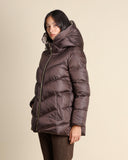 Piumino con cappuccio