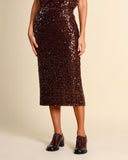 Gonna con paillettes