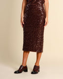 Gonna con paillettes