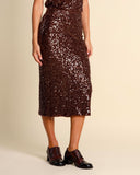 Gonna con paillettes