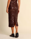 Gonna con paillettes